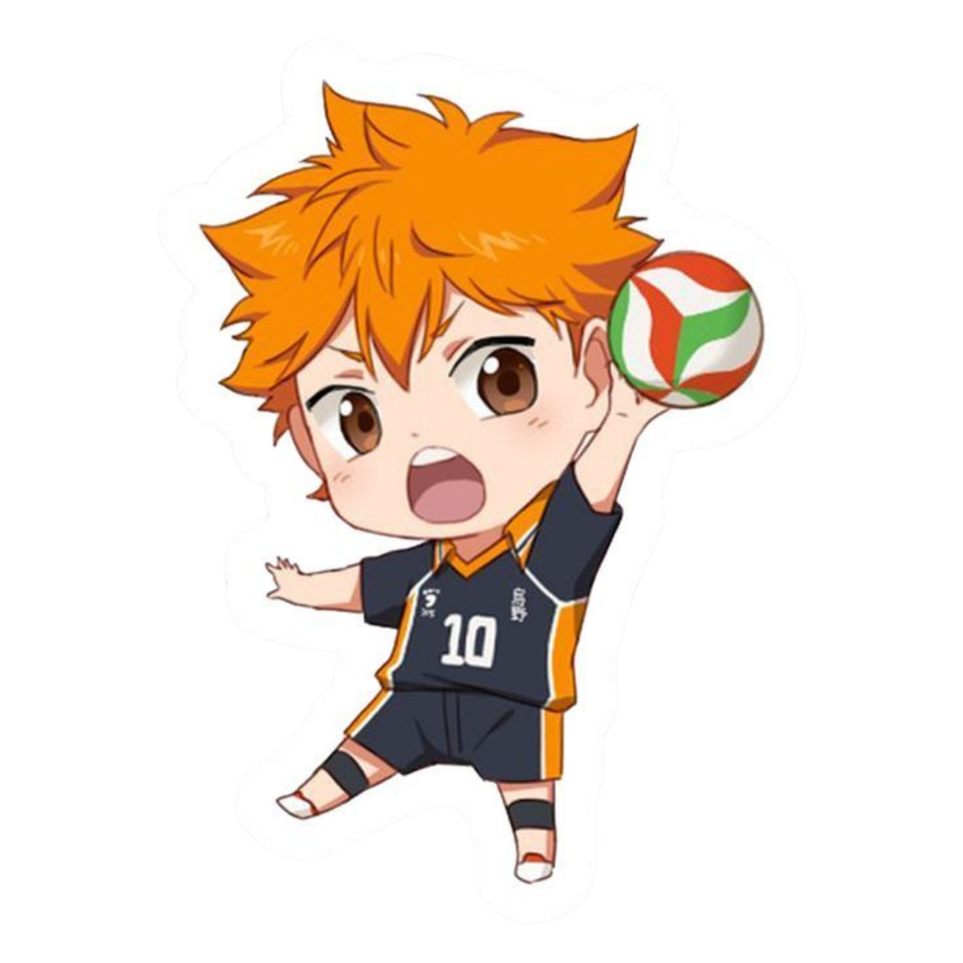 Haikyu Anime Sticker | Volleyball Premium Sticker
