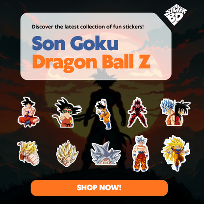 Son Goku Anime Sticker Bundle