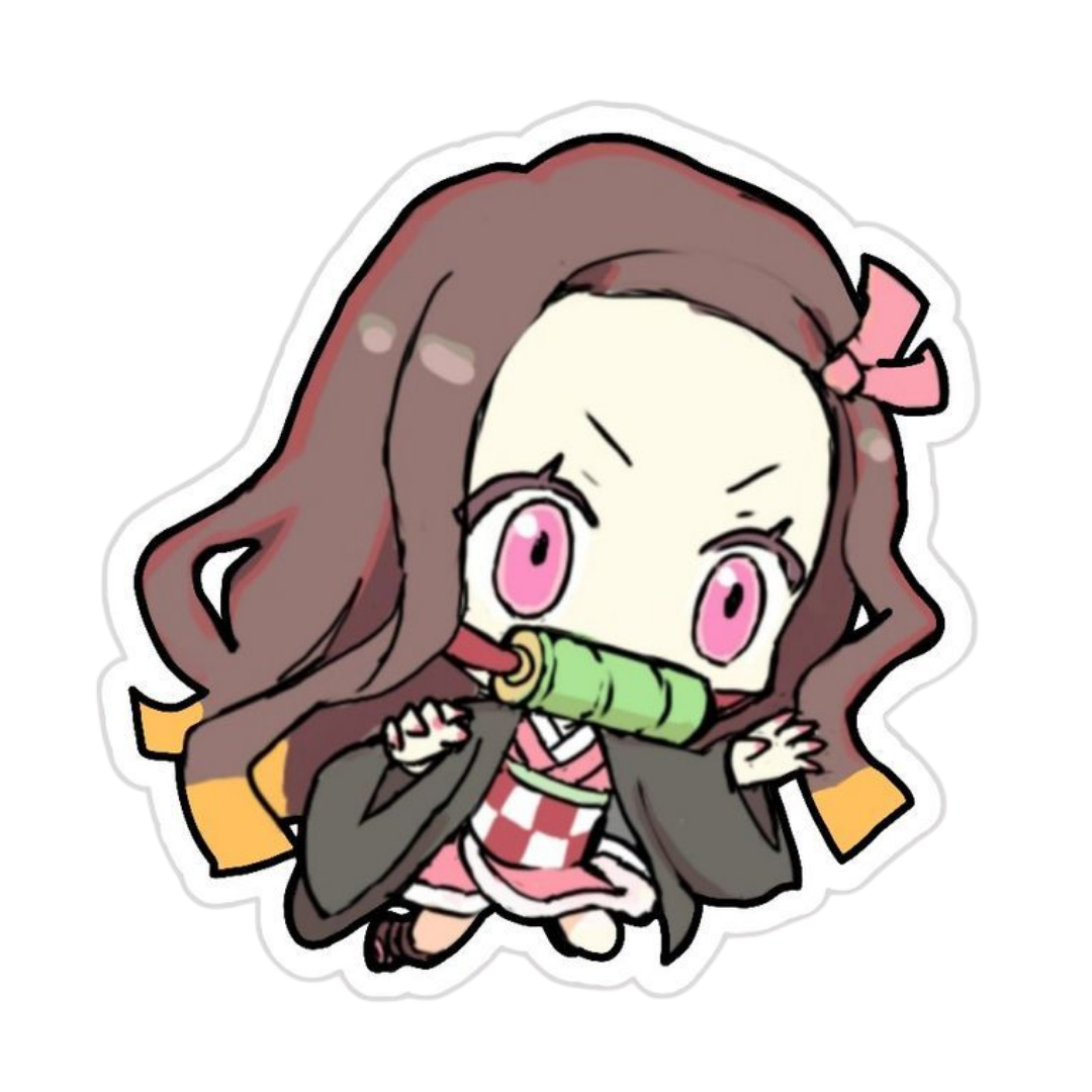 Nezuko Kamado | Demon Slayer Sticker | Anime