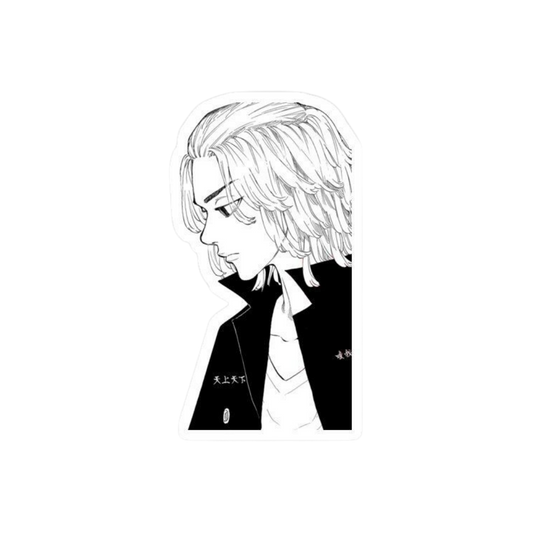 Tokoyo revengers stickers Mikey BnW