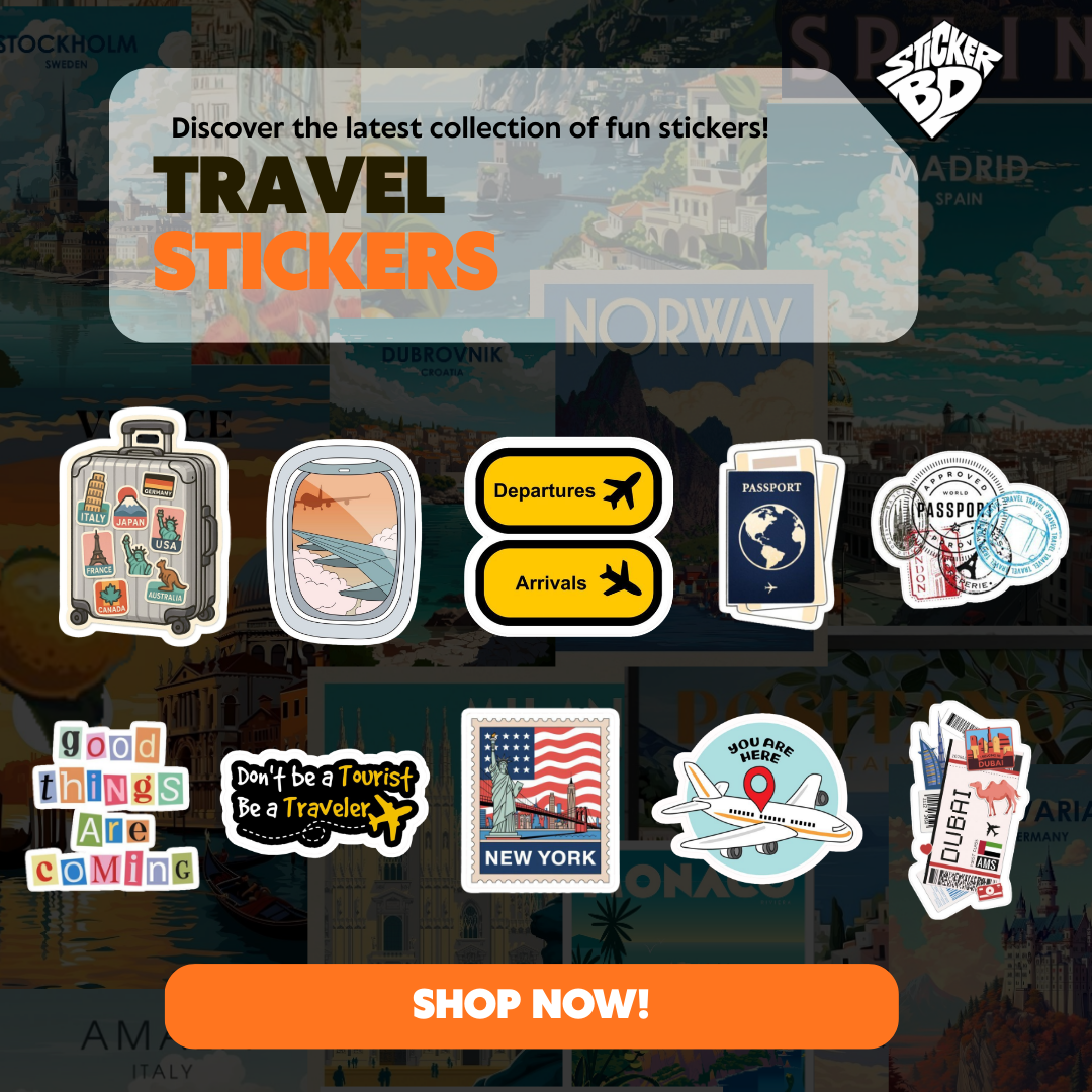 Travel Sticker Bundle