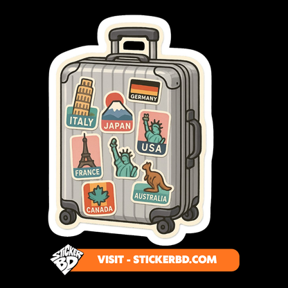 Travel Sticker Bundle