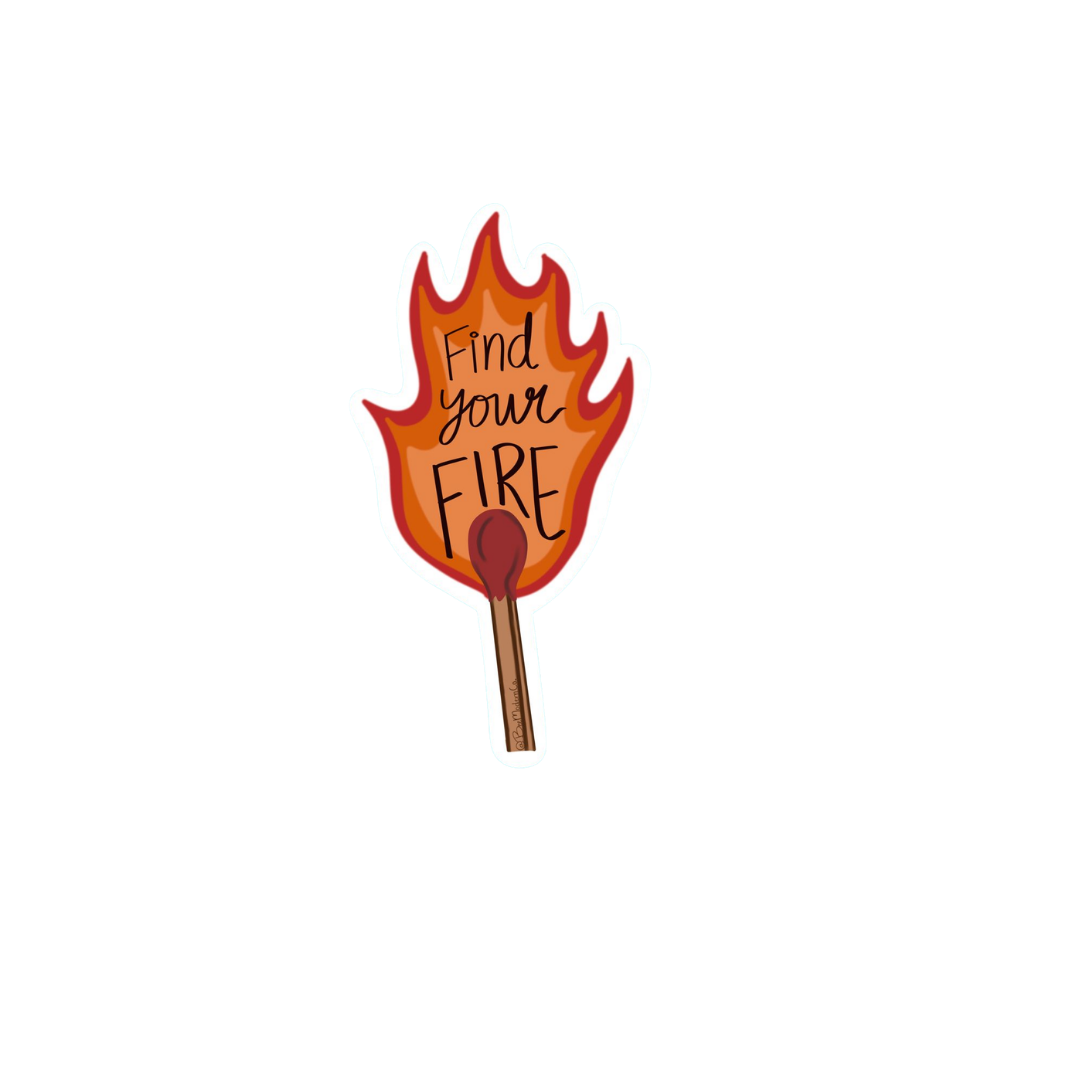Fire 5 Sticker – StickerBD