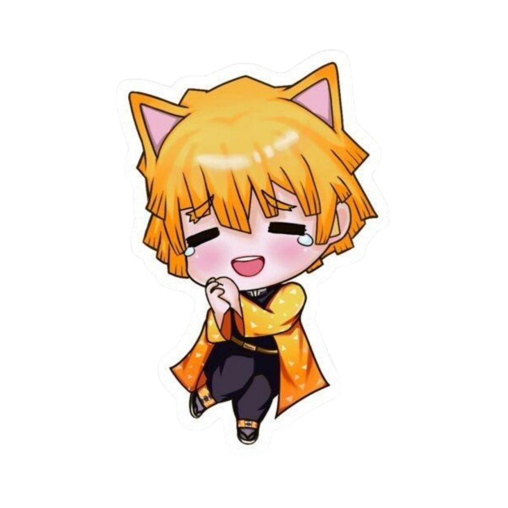 Zenitsu Agatsuma 20 | Premium Anime Sticker | Demon Slayer Edition