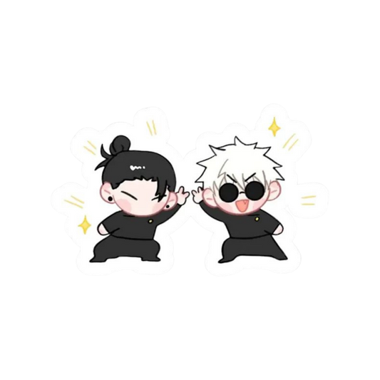 Satoru Gojo and Suguru Geto Jujutsu Kaisen Anime stickers