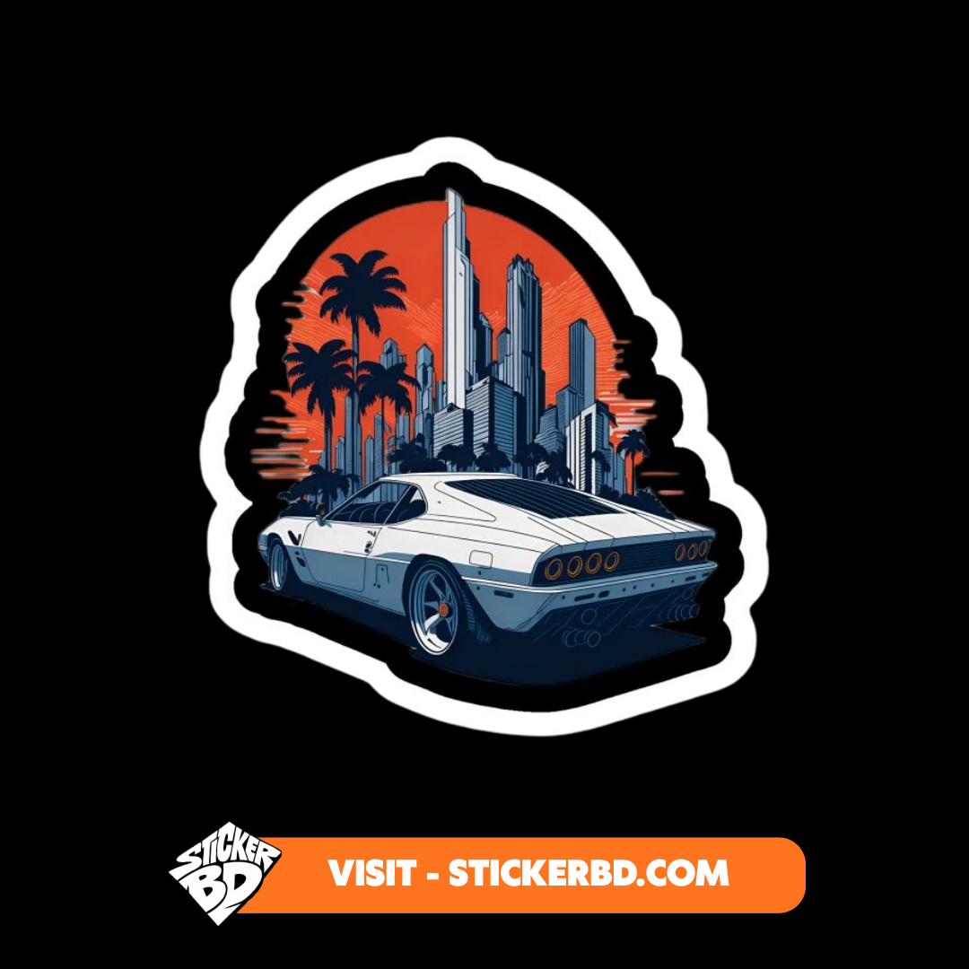 Racing & Motorsport Car Stickers Bundle – Premium Speed Collection 🏁