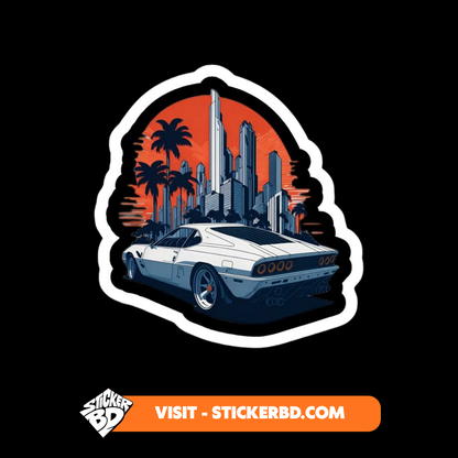 Racing & Motorsport Car Stickers Bundle – Premium Speed Collection 🏁