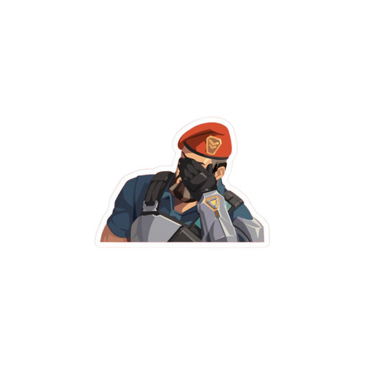 Brimstone Head  Valorant stickers