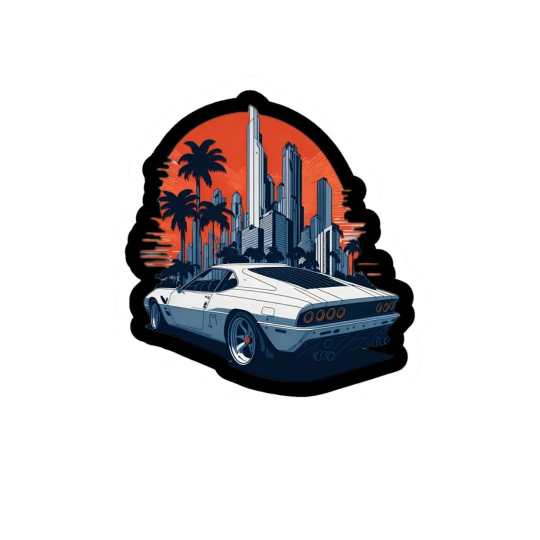 Racing Car 8 | Racing & Motorsport | Car Stickers