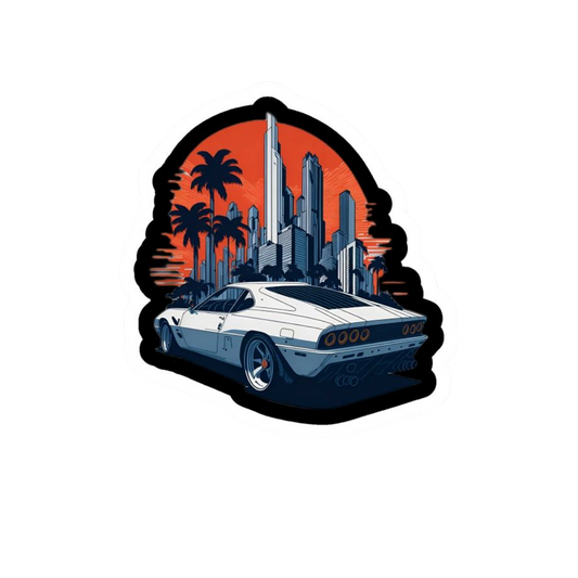 Racing Car 8 | Racing & Motorsport | Car Stickers