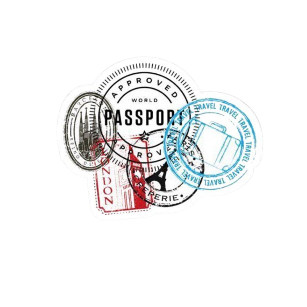 Travel 10 Sticker