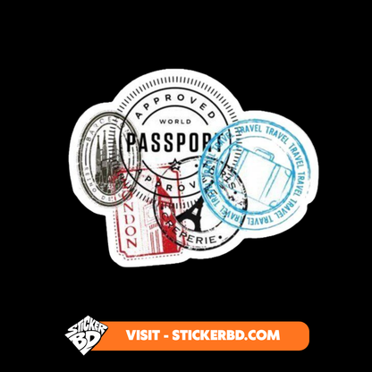 Travel Sticker Bundle
