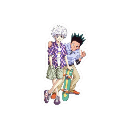 Hunter X Hunter anime stickers Killua and Gon