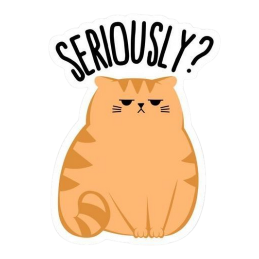 Cat 21 | Cat Premium Sticker | Cute Vibes 😺