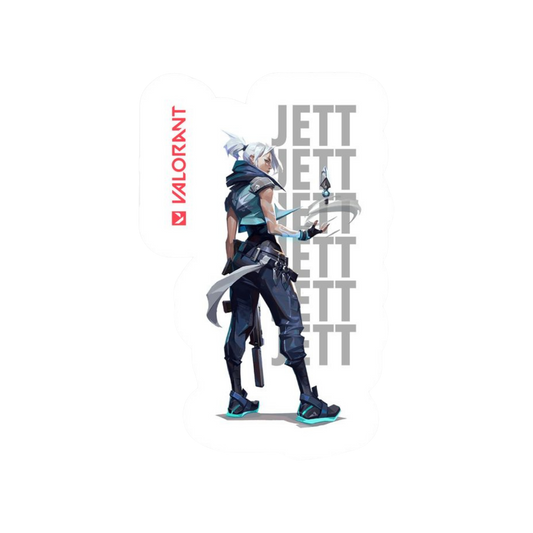 Agent Jett Valorant stickers