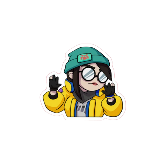 Valorant Killjoy Hold Up Spray Valorant stickers