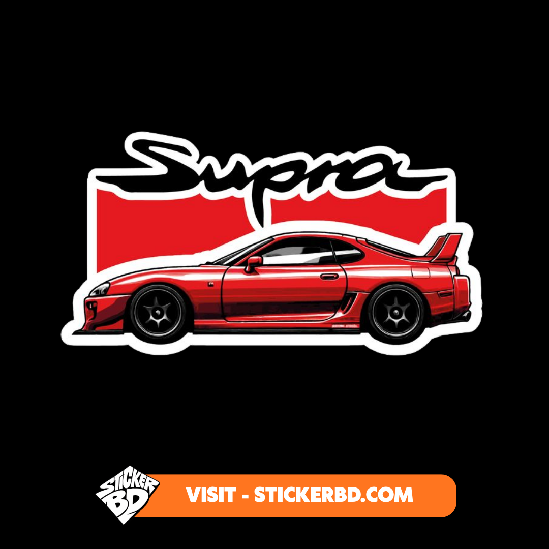 Racing & Motorsport Car Stickers Bundle – Premium Speed Collection 🏁