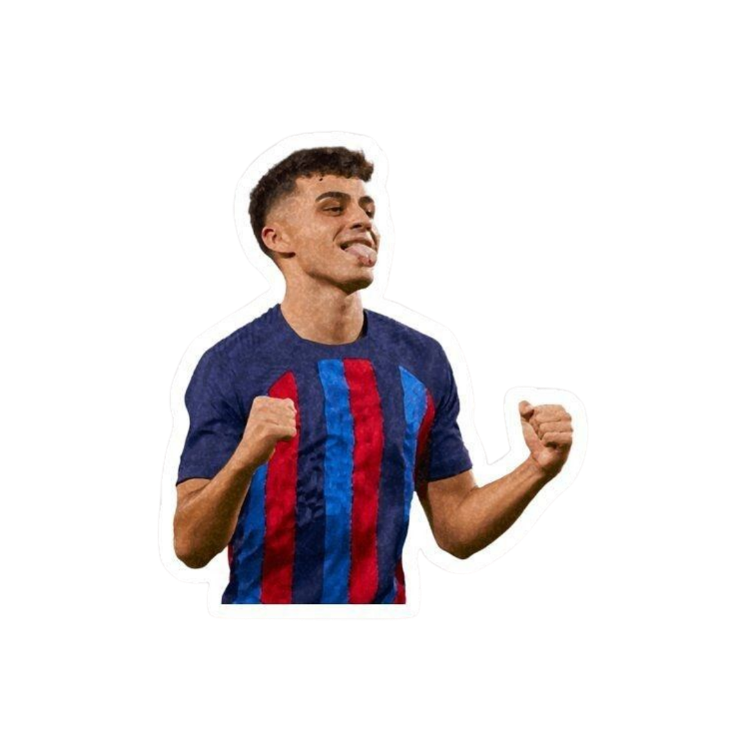 Pedri | Barcelona Premium Sticker | Football Club