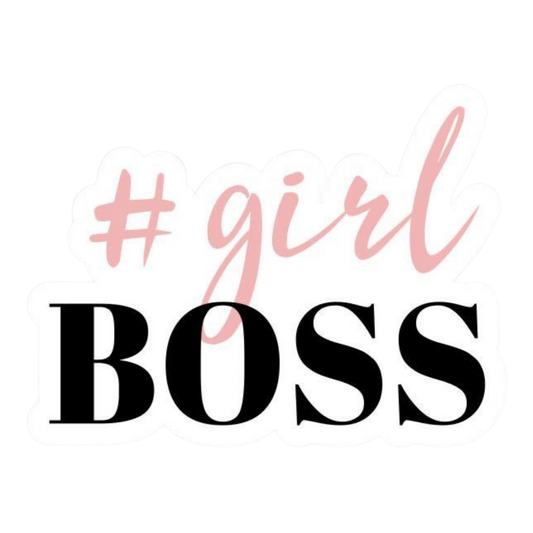 Pink Sticker 22 | Women Pink Barbie Lady | Aesthetic Girl Power Premium Sticker