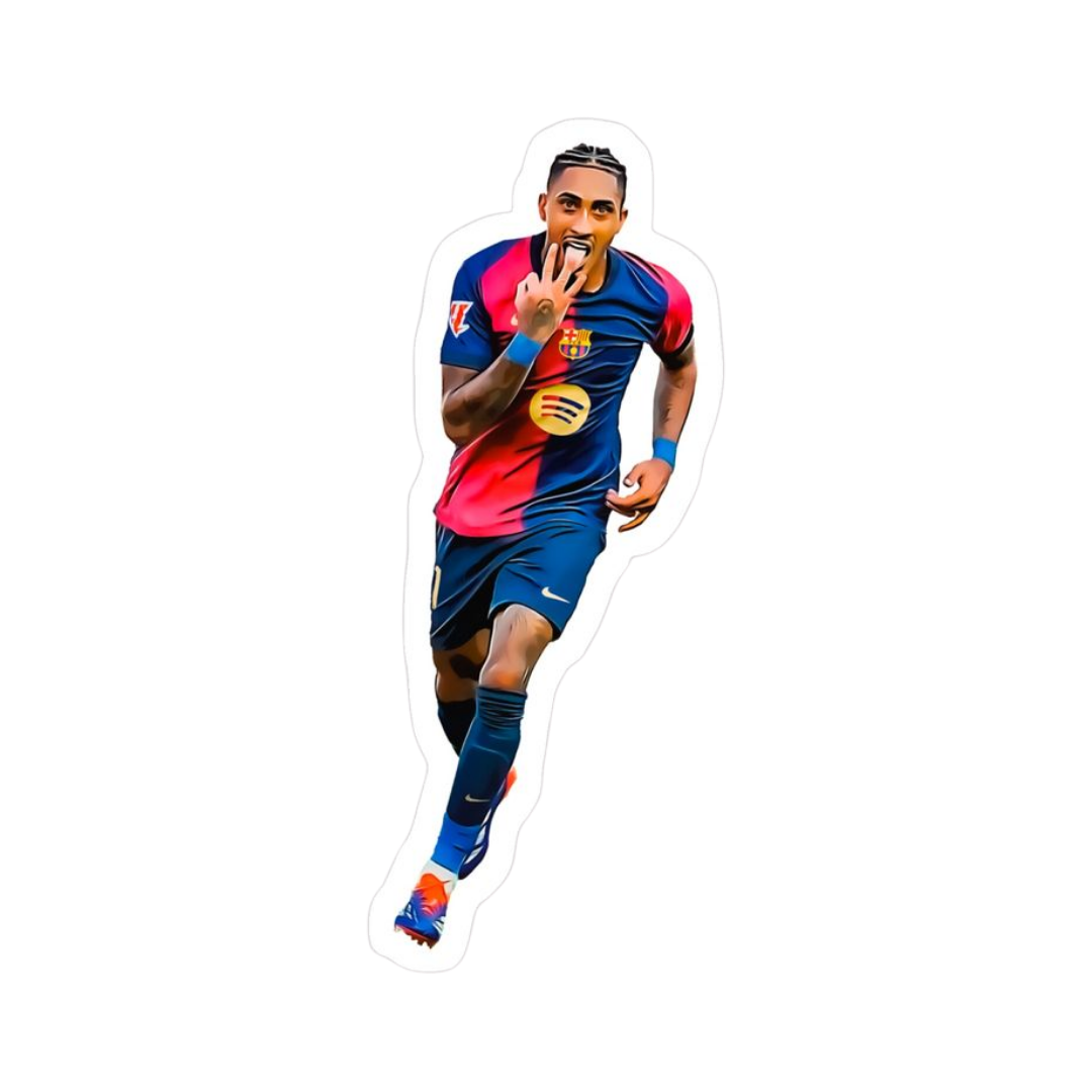 Raphinha | Barcelona Premium Sticker | Football Club