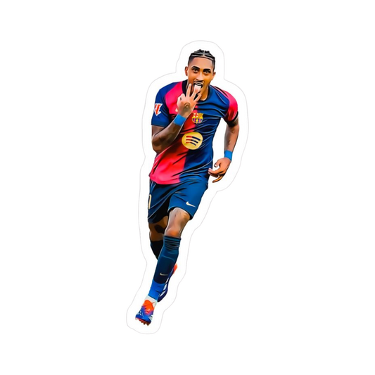 Raphinha | Barcelona Premium Sticker | Football Club