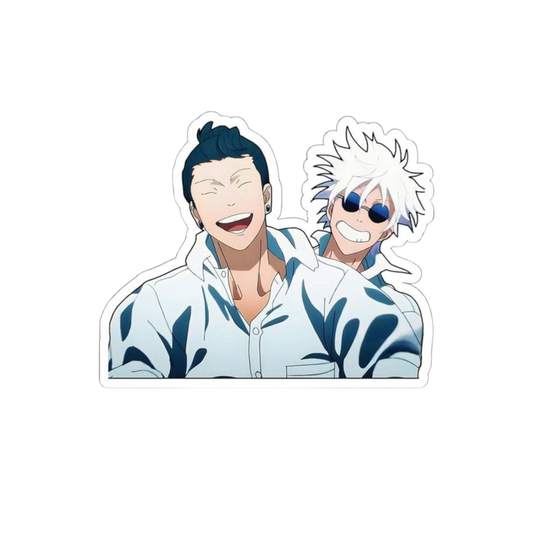 Satoru Gojo and Suguru Geto 3 Jujutsu Kaisen Anime stickers