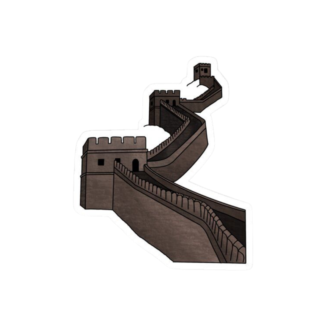 China 3 | Country Premium Sticker | Country, Flag & Travel Sticker