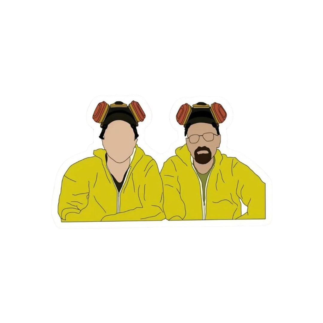 Walt & Jesse | Breaking Bad Premium Sticker | TV Series