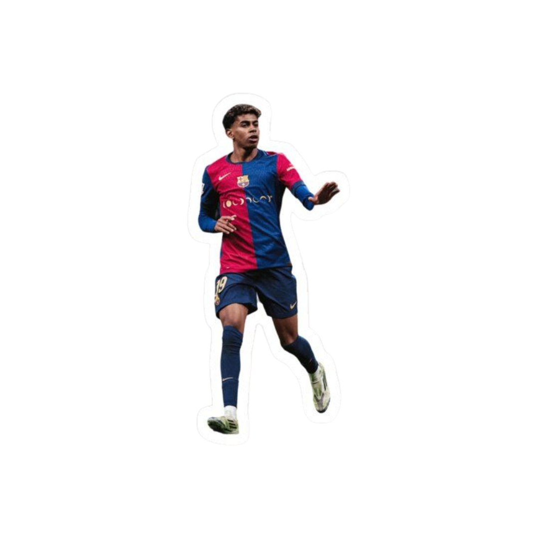 Hall of Lamin Yamal | Barcelona Premium Sticker | Football Club