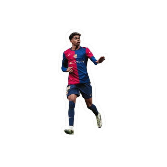 Hall of Lamin Yamal | Barcelona Premium Sticker | Football Club