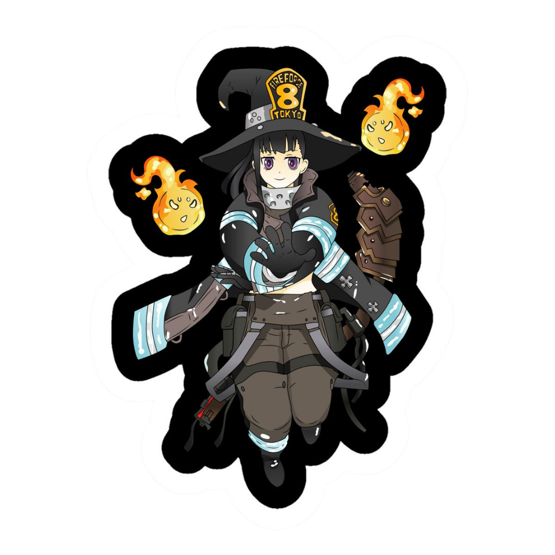 Fire Force Sticker 24 | Action Anime Premium Sticker