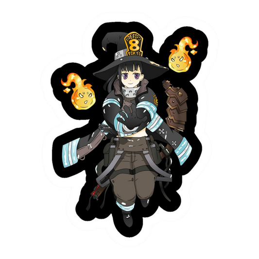 Fire Force Sticker 24 | Action Anime Premium Sticker