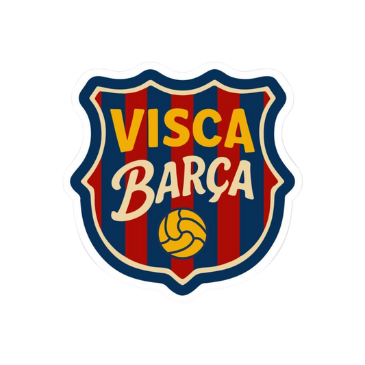Visca Barca | Barcelona Premium Sticker | Football Club