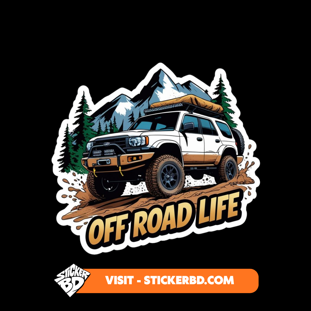 Off-Road SUV Adventure Stickers Bundle