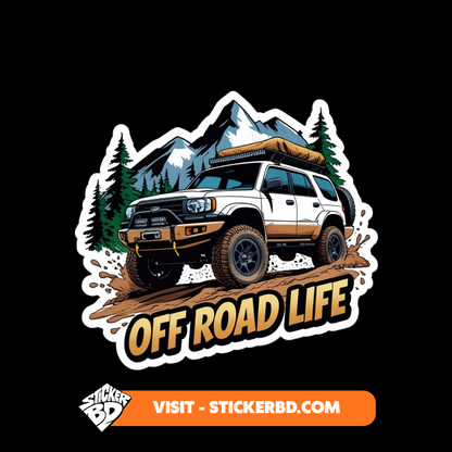 Off-Road SUV Adventure Stickers Bundle