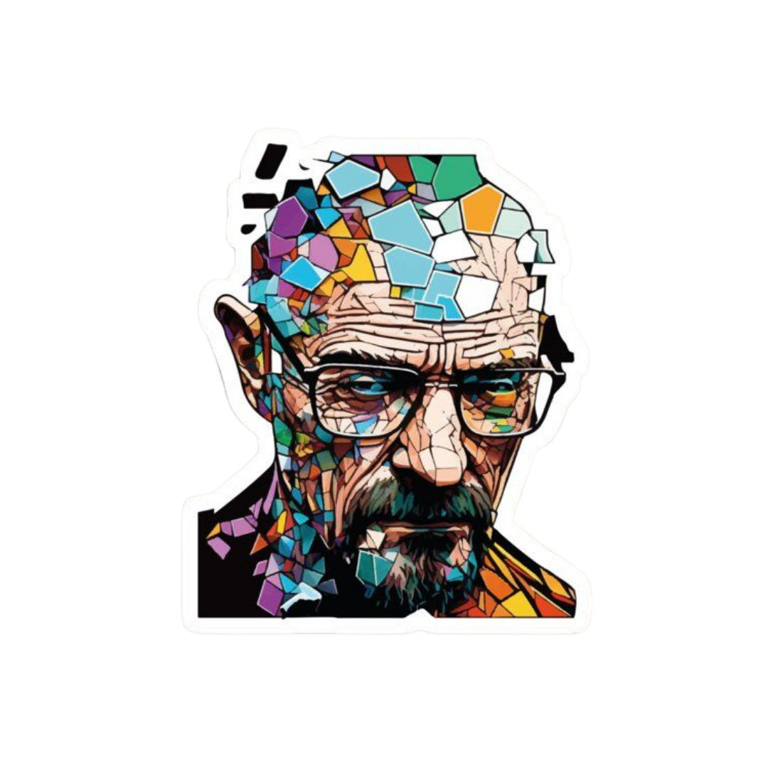 Hall of Walter White | Breaking Bad Premium Sticker | TV Series