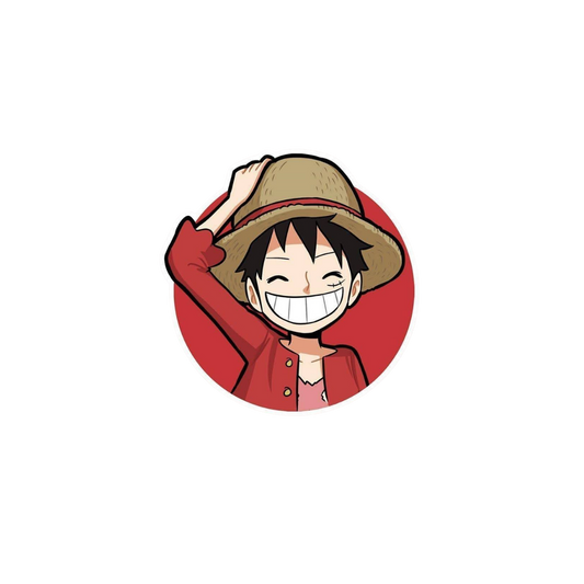 Monkey D. Luffy Smiling Anime stickers