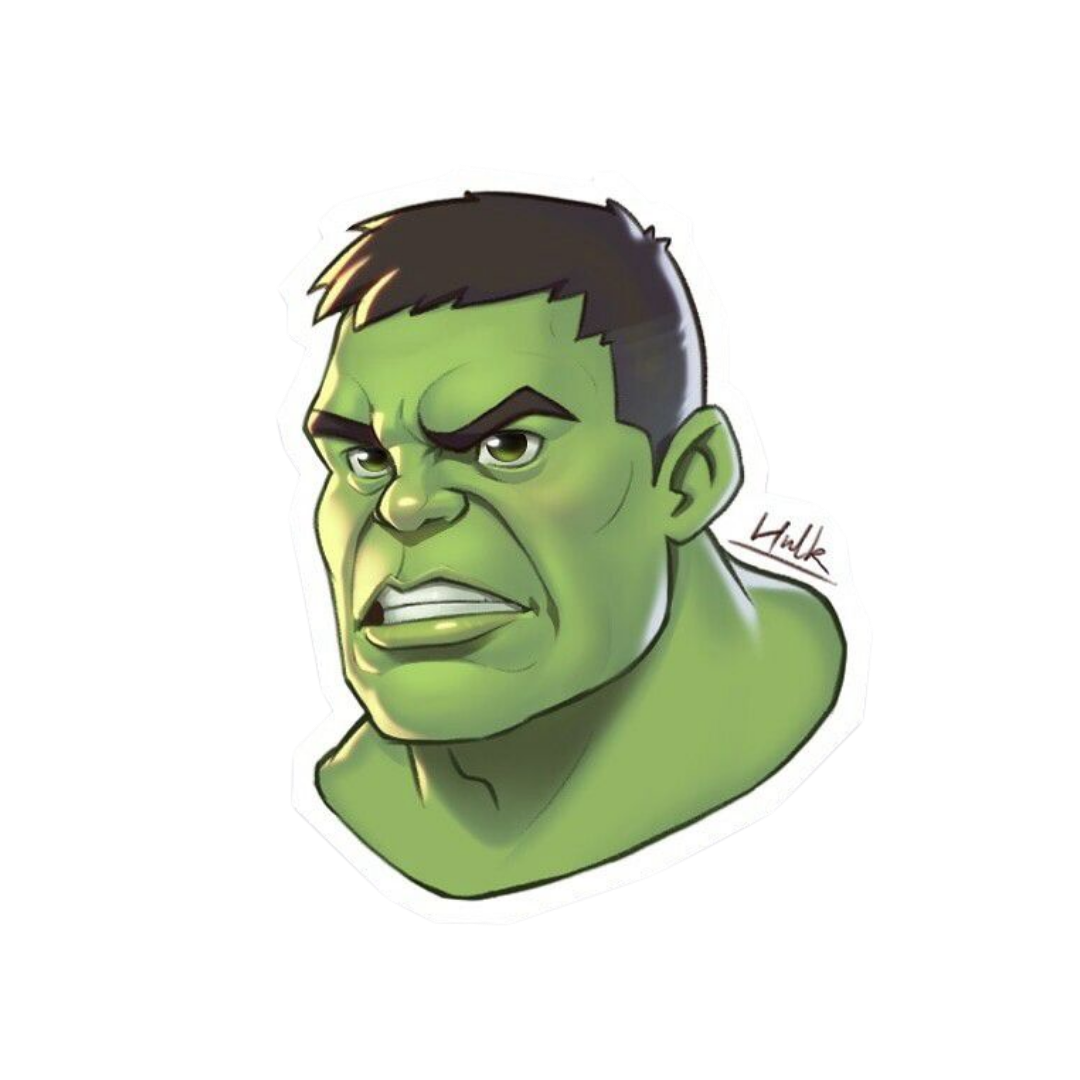 The Incredible Hulk 6 | Hulk Premium Sticker | Movie