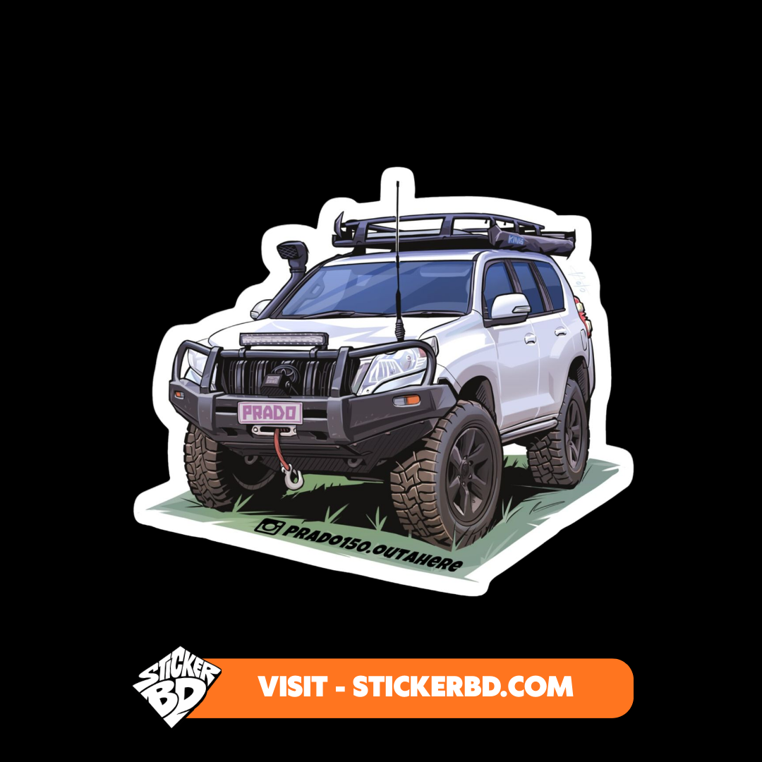 Off-Road SUV Adventure Stickers Bundle