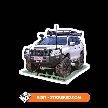 Off-Road SUV Adventure Stickers Bundle