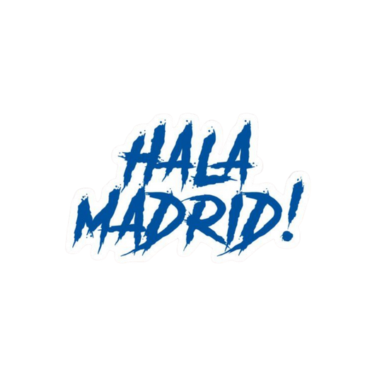 Hala Madrid | Real Madrid Premium Sticker | Football Club
