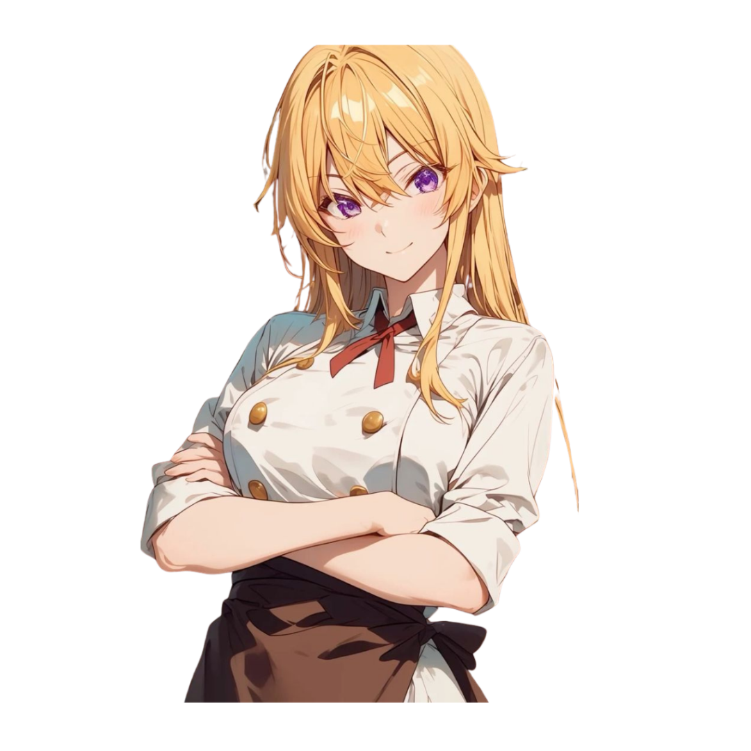 Erina Nakiri 7 | Food Wars | Anime Sticker