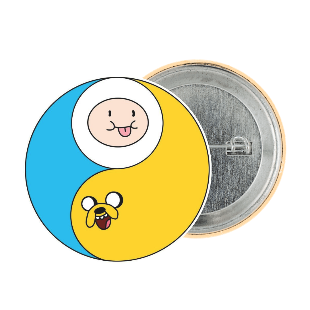 Adventure Time Tinplate Badge