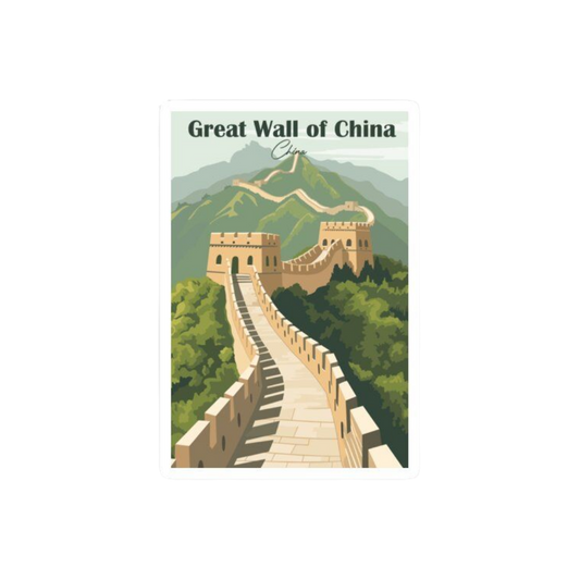 China 8 | Country Premium Sticker | Country, Flag & Travel Sticker