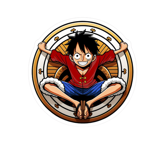 Monkey D. Luffy Seal Anime stickers