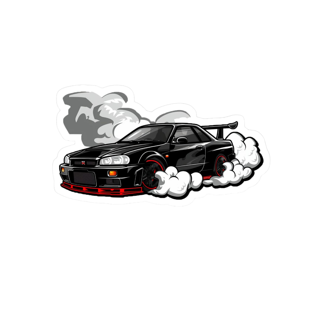 Mid Night JDM Car Sticker