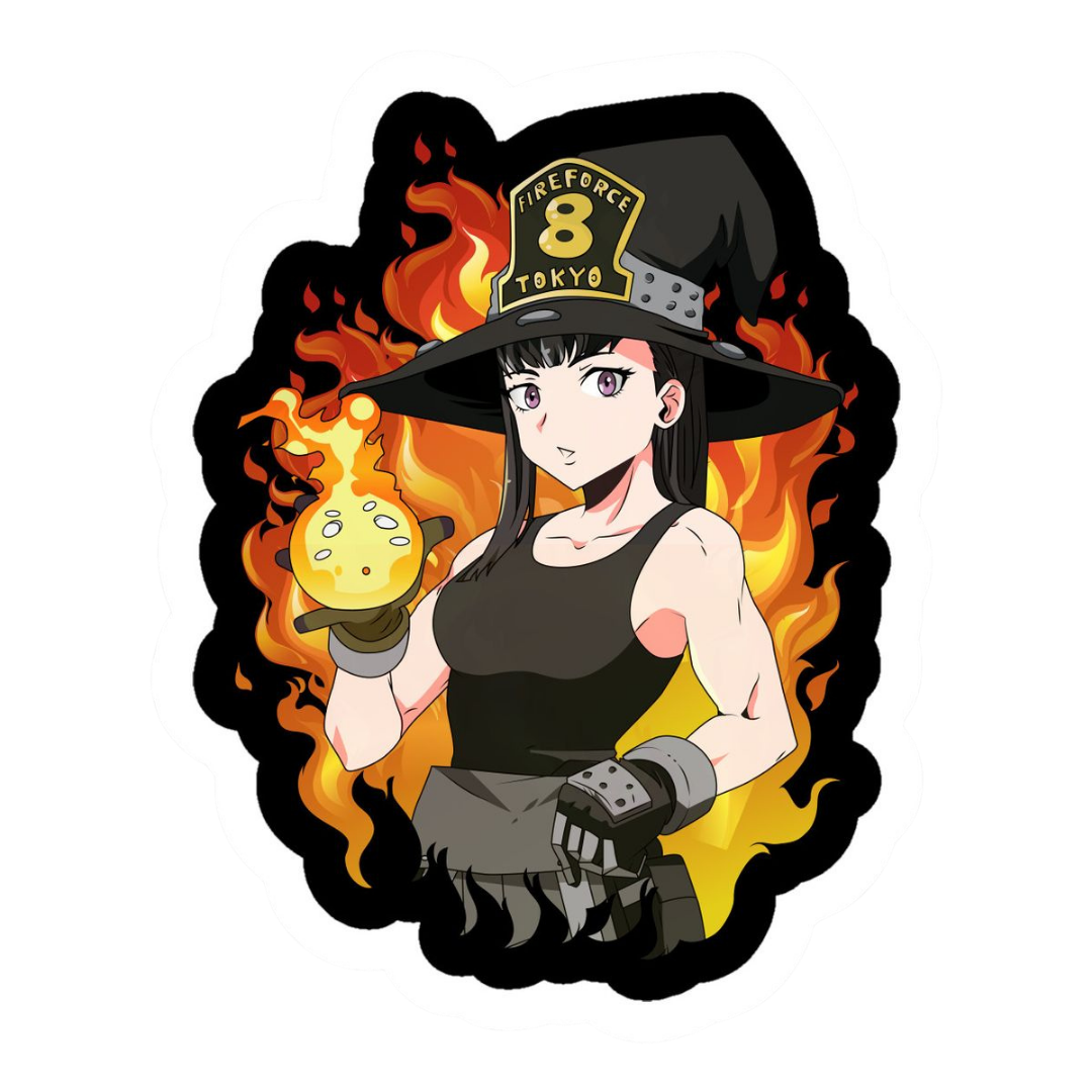 Fire Force Sticker 2 | Action Anime Premium Sticker