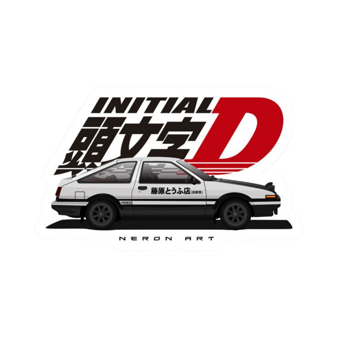 Initial D 2 | Anime Sticker