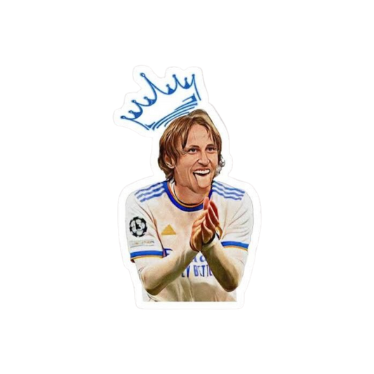 Luka Modric | Real Madrid Premium Sticker | Football Club