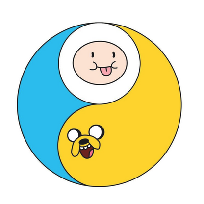 Adventure Time Tinplate Badge